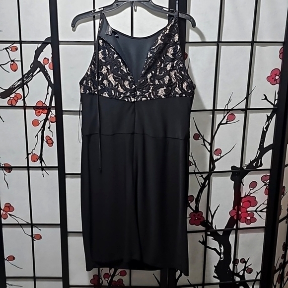 R&M Richards Cocktail Dress Size 12P NWT - Picture 5 of 6